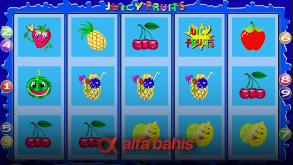 Alfabahis Juicy Fruits oyunu